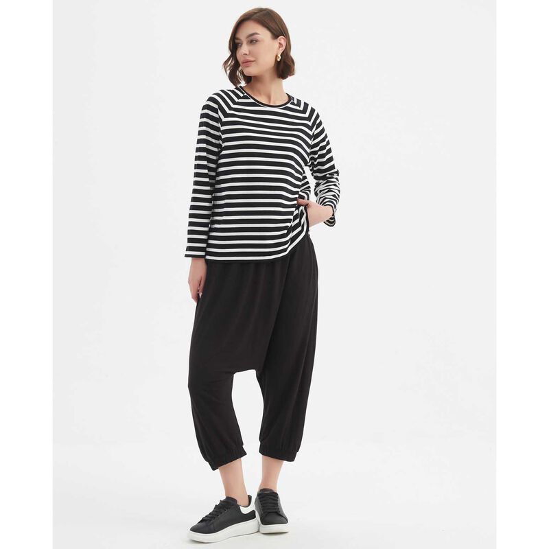 TIRELLI Stripe Long Sleeve Weekend T-Shirt image number 3